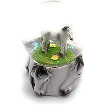 Onwomania Fuchs Schneekugel - 6,5cm Glitzerkugel Mit Rotfuchs Motiv