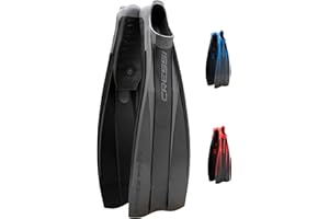 CRESSI Free Frog Fins Aletas técnicas de Buceo con Pala en Eva