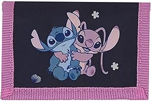 Theonoi tolle Geschenkidee Horses/Kinder Geldbörse/Geldbeutel/Portemonnaie/Brieftasche (Stitch pink)