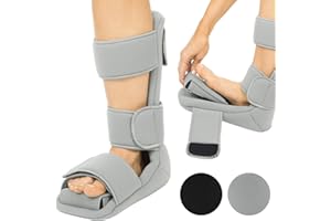 Vive Plantarfasziitis Nachtschiene und Triggerpunkt-Spike Ball - weiche medizinische Beinstütze - Orthopädische Wegfahrsperre