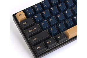 Fogruaden PBT Blue Samurai Keycaps, 170 Keycap Set Double Shot Keycaps, Cherry Profile, Custom Keycaps for Cherry Gateron MX Switches Mechanical Keyboard