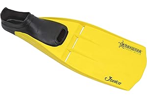 ABYSSTAR 69481yl Palmes de Natation Mixte, Jaune, 35/36