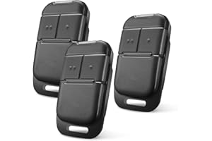 LUIRSAY Lot de 3 2401539 Telecommande Portail, Télécommande Pour Portail Automatisé 2 Canaux 433.42Mhz, Télécommande Portail Remplace la télécommande NS-2 et pour 1841026