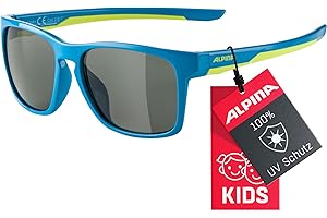 ‎ALPINA ALPINA FLEXXY COOL KIDS I - Flexible und verspiegelte Sportbrille für Kinder, Beschlagfrei, besonders bruchsicher, mit UV-A-, B- & -C-Schutz