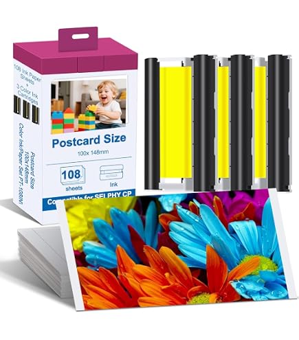 Canon KP-108IN Ink and Paper Set : Amazon.ae: Office Products