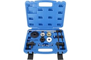 FreeTec EA888 Engine Timing Tool Kit, 12pcs Camshaft Crankshaft Alignment Tensioner Locking Tool, Camshaft Control Valve Tool for VW Audi VAG 1.8 2.0 TSI TFSI EA888 Petrol Eninge