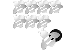 Veftsvy 8 Stück Tischdeckenbeschwerer Magnetisch Für Draußen, Extra Schwer Tischdeckengewichte Tischtuchbeschwerer Magnete für Outdoor Tischdecken, Tischtuchbeschwerer Gardinen (Biene)