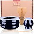 Goodwei Matcha Kit | Bol Matcha Artisanal Chawan, Cuillère e Fouet à Goodwei Matcha Kit | Bol Matcha Artisanal Chawan, Cuillère e Fouet à