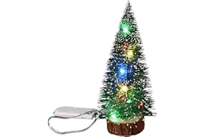 AOIXBCUROC ghhshjhlk Mini Christmas Tree with Light, Lamp, Perfect for Home or Office Decoration.