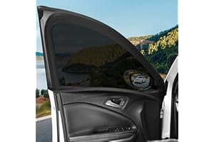 DERUAKU Sun Shades for Car Side Window, 2pack Car Sun Shade, Sun Shade Block UV Sun Protection for Kids Baby Adults Pets (55"X36")