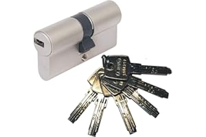 ABUS EC550 Profil-Doppelzylinder Länge 30/30mm mit 6 Schlüssel