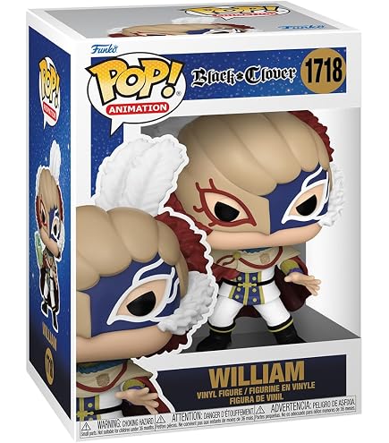Funko Pop! Animation: Black Clover - Klaus - Figurine en Vinyle à Collectionner - Idée de Cadeau - Produits Officiels - Jouets pour les Enfants et