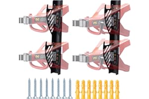 Racewill Jack Stand Wall Mount Organizer: Jack Stands Holder Storage Rack Mount - Fit for 2 & 3 Ton Jack Stand (2 Pack)