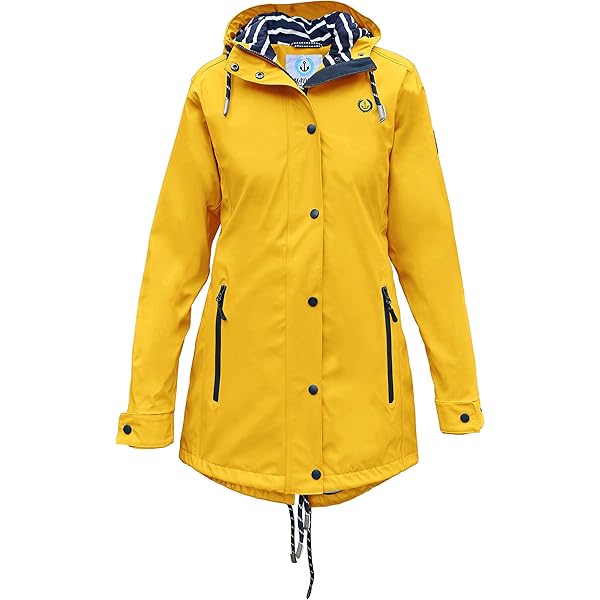 Mh Michael Heinen Damen Friesennerz - Gefütterte Regenjacke Wasserdicht