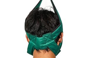 GENERIC Nacken-Traktionsgurt, Nacken-Traktionsgerät, Gurt zur Linderung von Nackenschmerzen, Nackenstütze mit Aufhängung mit Stahlringaufsatz für Übungen