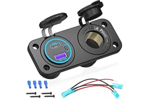 QIDOE Gniazdo zapalniczki samochodowej 12 V