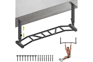 ‎KIPIKA Kipika Deckenmontierte Klimmzugstange, Montierte Klimmzugstange, Höhenverstellbar, Ideal für Home Gym und Krafttraining