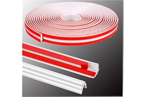 WZERHO Leisten Selbstklebend Kantenschutz Weiß - Zierleisten Selbstklebend für Türen, Fenster, Wände, Küche – 3m*4cm Wasserdichte Rolle, Einfach Schneidbar, Ideal für Heimwerker und Renovierungen