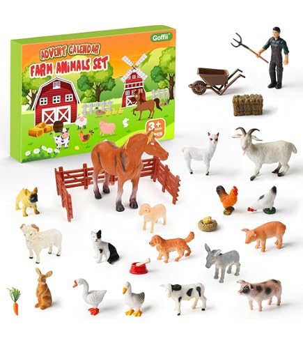 Calendario De Adviento La Granja De Zenón De Bandai - 24 Sorpresas Con Mini Figuras Y Accesorios