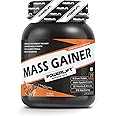 PowerLift Muscle Mass Gainers Protein Powder (1kg, Rich Chocolate) High Protein Gainer For Muscles Gain|With Digezyme Blend, added Multivitamins & Minerals, 1 count, 20 Servings