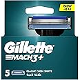 Gillette Mach3+ Men's Refillable Razor: 5 Blade Refills