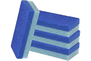 NYGGTYK Lot de 4 éponges de nettoyage pour pieds - Éponges exfoliantes en pierre ponce pour pédicure - Éponges de nettoyage exfoliantes pour pieds de douche - Outils pour enlever les callosités