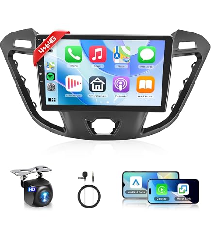 Radio Android 9.7" Para Ford B-Max 2012-2018 / Transit Courier 2013-2021 - Con CarPlay, GPS Y Cámara Trasera