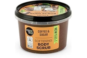 Organic Shop Body Scrub Natural Brazilian Coffee and Sugar 250ml