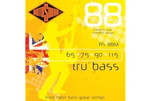 Rotosound Struny do Electric Bass TRU BASS NYLON FLATWOUND 4-str. RS88M NYLON FW MEDIUM SCALE Standard 65-115