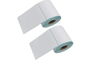 DynaSun 1000 Stück 10x15cm Thermo Etiketten auf Rolle 102x152 mm Kern 25 mm aussen gewickelt für Versandetiketten DPD, UPS, GLS und DHL