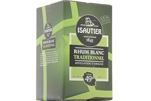 Isautier Blanc Traditionnel 49° - Cubi BIB Bag-In-Box 10 litres