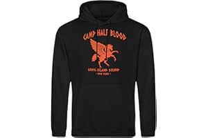 B&S Boutique Camp Half Blood Percy Jackson Inspired PJO Heroes of Olympus Orange Sweat A Capucha Unisex Hoodie