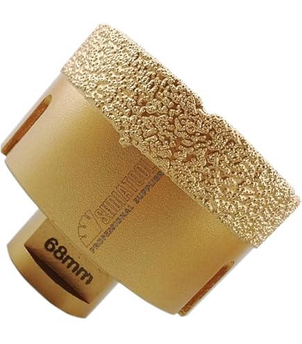 SHDIATOOL diamantboor 6mmx5 8mmx3 met hardmetalen puntenboor