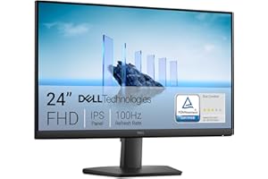 ‎DELL Dell 24 Monitor - SE2425HM, Full HD (1920x1080), 100Hz, IPS, 5ms, VESA (100x100mm), HDMI, VGA, 3 Jahre Garantie, Schwarz