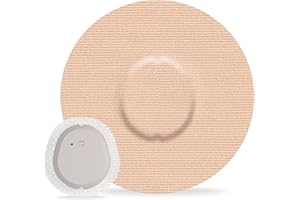 funpatch Feuille adhésive G7 imperméable à l'eau pack de 20 feuilles adhésives G7 Cover pour ruban adhésif CGM pour une utilisation prolongée jusqu'à 10 jours sans colle au Centre beige