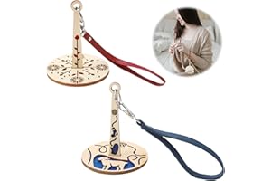 APOMOONS Yarn Holder for Crochet 2Pcs Wrist Strap Holder for Knitting to Prevent Yarn Tangling Wristband Holder String Dispenser Knitting Accessories for Hats Sweaters Handicrafts The Craft Lovers Gift
