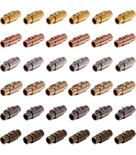 10 Pezzi Chiusure Magnetiche Per Collane E Braccialetti, Chiusure - Foto 6