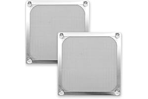 JIHXYER 2 Pezzi Filtro a Rete per Polvere Ventola PC 120 * 120 mm