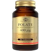 Solgar Folate As Metafolin 400 Mg 50 Tablet