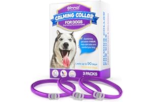 ABODIUSS Dog Collars, Adjustable Design, Pheromone Collar for Anxiety, Adaptil Calm Collar, No Stress Formula, Calming Collar for Dogs, Pheromone Collars, Clinically Proven
