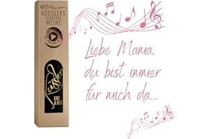 ‎KÜSSLER LIKE A KISS Neu! SINGENDER WEIN für die beste MAMA – ein Cuvée rosé mit eigenem Mama-Song – im nachhaltigen Geschenkkarton - das ideale Weingeschenk!