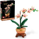 LEGO Botanicals Mini Orkide 10343 &ndash; A&ccedil;ık Renkli Terakota Saksı ve Ahşap Efektli Kaide İ&ccedil;eren Yetişkin Kadın ve Erkekler i&ccedil;in 