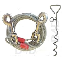 dog tie out stake reviews