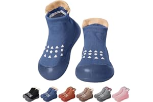 EDOTON Baby Sock Shoes Infant First Walking Shoes Non Slip Rubber Sole Sneakers Outdoor Shoes for Toddlers Baby Boys Girls