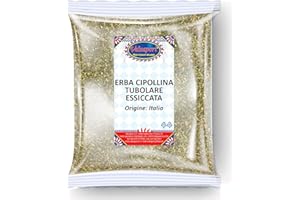 HOME LINE Erba Cipollina Cruda 100% Naturale - Busta da 250g | Spezia Aromatica Premium per Insaporire Piatti Gourmet e Insalate Fresche