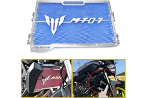 QIDIAN -Moto aluminium Moteur radiateur grille protège-branchies Housse protecteur pour Yama' MT07 FZ07 MT-07 FZ-07 2014-2021 2022 2023 Accessoires de style