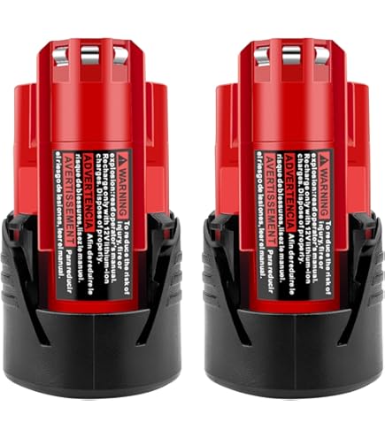 Batteria Milwaukee M18 5.5Ah 18V - 2 Pezzi Di Ricambio Con Indicatore LED Per Utensili Cordless - Foto 9