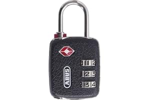 Abus 57017 Cadenas à combinaison pour bagages 30 mm Noir