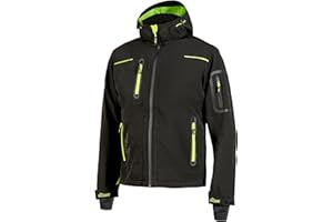 U-POWER DON'T WORRY... BE HAPPY! Giacca In Softsheel Space Black Carbon Giacca in Softsheel SPACE Black Carbon Uomo (Pacco da 1)