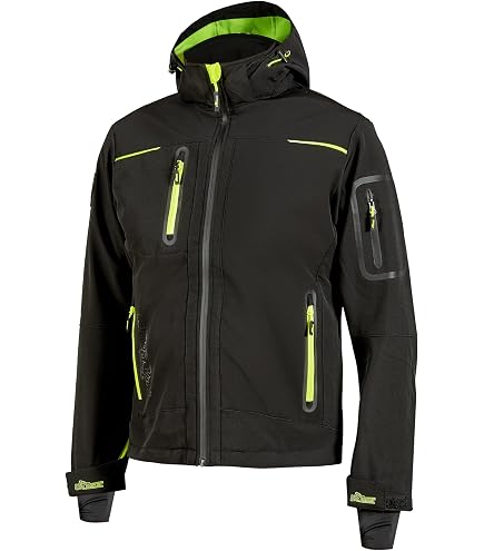 Blakläder Giacca con cappuccio in maglia softshell (XXL